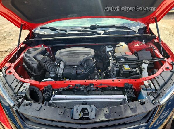 3GNKBCRS4LS723508 2020 CHEVROLET BLAZER Red Widok wnętrza z tyłu