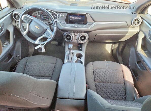 3GNKBCRS4LS723508 2020 CHEVROLET BLAZER Red Widok deski rozdzielczej