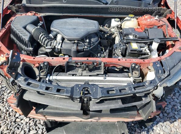 3GNKBCRS4MS515923 2021 CHEVROLET BLAZER Orange Vista interior trasera