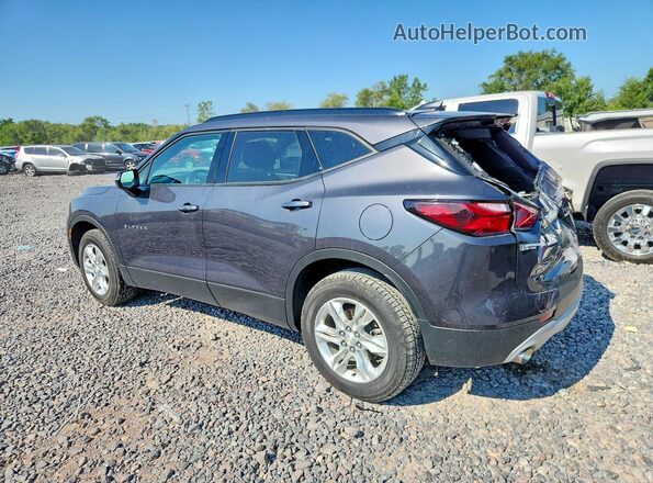 3GNKBCRS4MS516425 2021 CHEVROLET BLAZER Gray უკანა მარცხენა