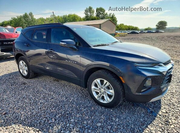3GNKBCRS4MS516425 2021 CHEVROLET BLAZER Gray წინა მარჯვენა
