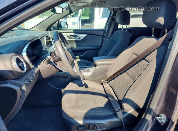3GNKBCRS4MS516425 2021 CHEVROLET BLAZER Gray წინა სალონის ხედი