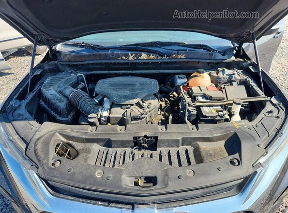 3GNKBCRS4MS516425 2021 CHEVROLET BLAZER Gray უკანა სალონის ხედი