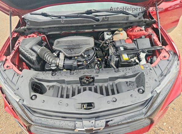 3GNKBCRS4MS556312 2021 CHEVROLET BLAZER Red Widok wnętrza z tyłu
