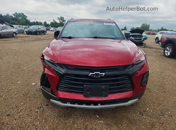 3GNKBCRS4MS556312 2021 CHEVROLET BLAZER Red Widok z przodu