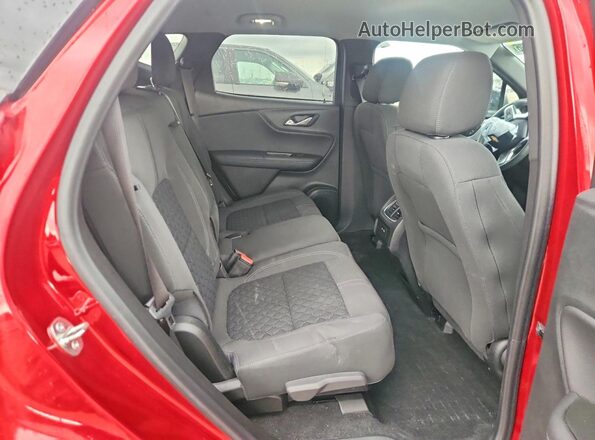 3GNKBCRS4MS556312 2021 CHEVROLET BLAZER Red Widok tylnych siedzeń