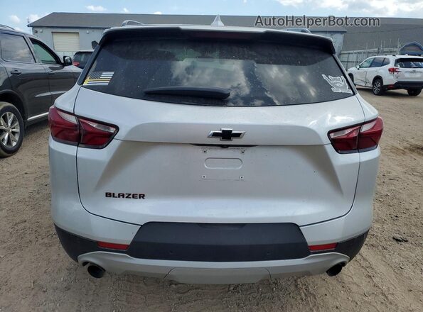 3GNKBCRS5LS721461 2020 CHEVROLET BLAZER Silver Rear view