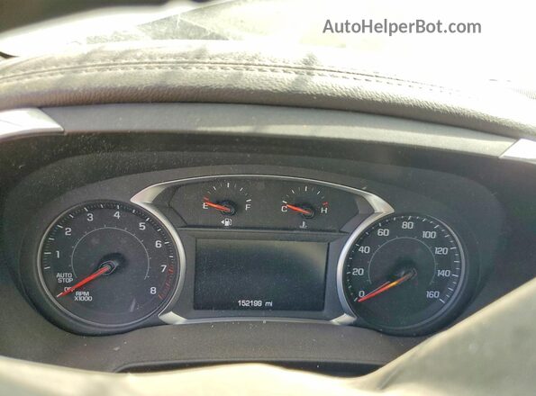 3GNKBCRS5LS721461 2020 CHEVROLET BLAZER Silver Instrument cluster view