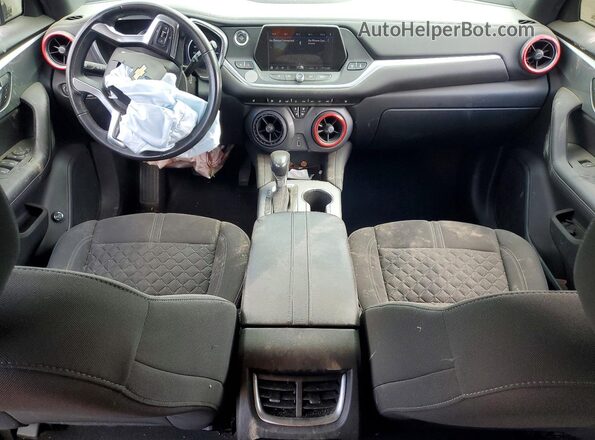 3GNKBCRS5LS721461 2020 CHEVROLET BLAZER Silver Dashboard view