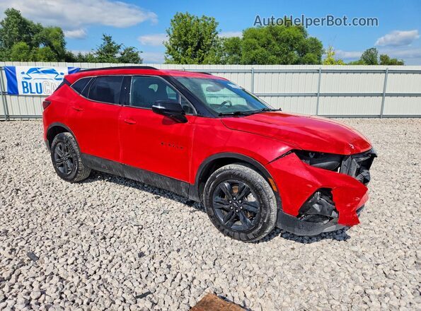 3GNKBCRS5MS545304 2021 CHEVROLET BLAZER Red Առջևի աջ