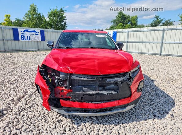 3GNKBCRS5MS545304 2021 CHEVROLET BLAZER Red Դիմացի տեսք