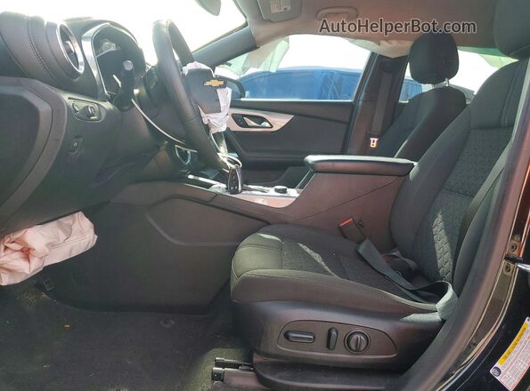 3GNKBCRS5MS577279 2021 CHEVROLET BLAZER Black Вид салону спереду