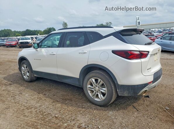 3GNKBCRS6MS512201 2021 CHEVROLET BLAZER White Trasero izquierdo