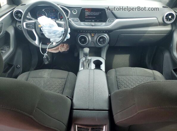 3GNKBCRS6MS512201 2021 CHEVROLET BLAZER White Vista del salpicadero