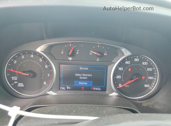 3GNKBCRS6MS512201 2021 CHEVROLET BLAZER White Vista del cuadro de instrumentos