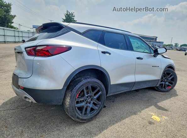 3GNKBCRS8LS672739 2020 CHEVROLET BLAZER Silver Задня права чверть