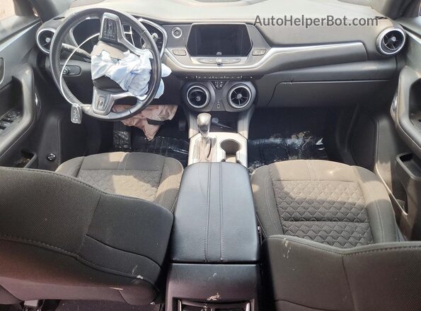 3GNKBCRS8LS672739 2020 CHEVROLET BLAZER Silver Вид панелі приладів