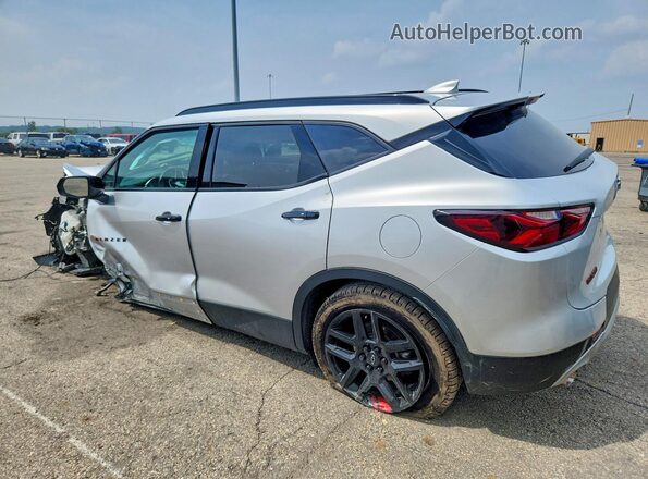 3GNKBCRS8LS672739 2020 CHEVROLET BLAZER Silver Задня ліва чверть