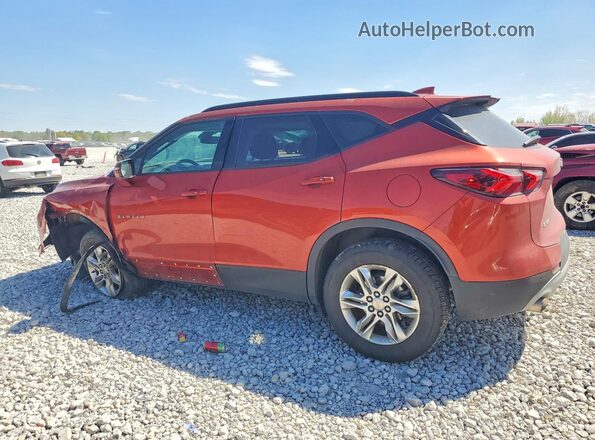 3GNKBCRS8MS549055 2021 CHEVROLET BLAZER Orange Задня ліва чверть