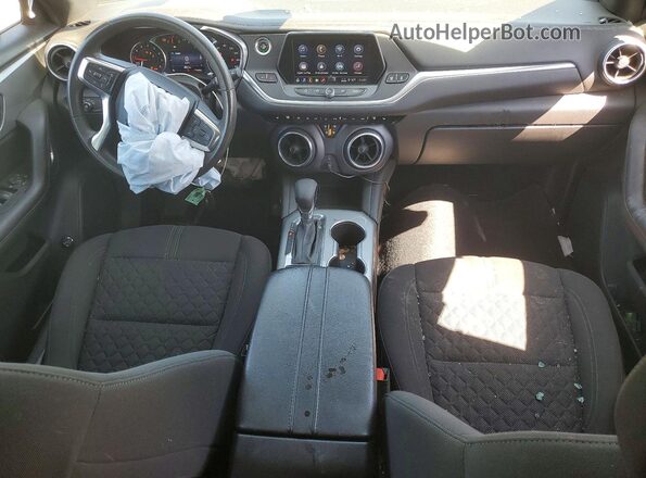 3GNKBCRS8MS549055 2021 CHEVROLET BLAZER Orange Вид панелі приладів