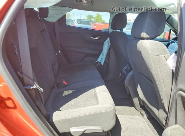 3GNKBCRS8MS549055 2021 CHEVROLET BLAZER Orange Вид задньої частини салону