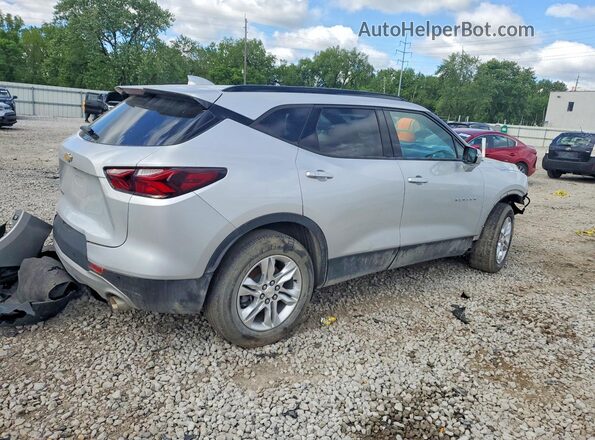 3GNKBCRS8MS550450 2021 CHEVROLET BLAZER Silver Задня права чверть