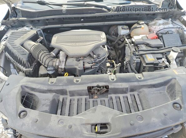 3GNKBCRS8MS550450 2021 CHEVROLET BLAZER Silver Вид підкапотного простору