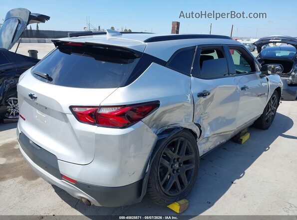 3GNKBCRS9MS575017 2021 CHEVROLET BLAZER Silver Vista frontal