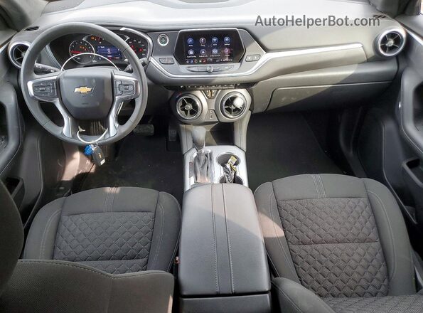 3GNKBCRS9MS587734 2021 CHEVROLET BLAZER Красный Вид панели приборов