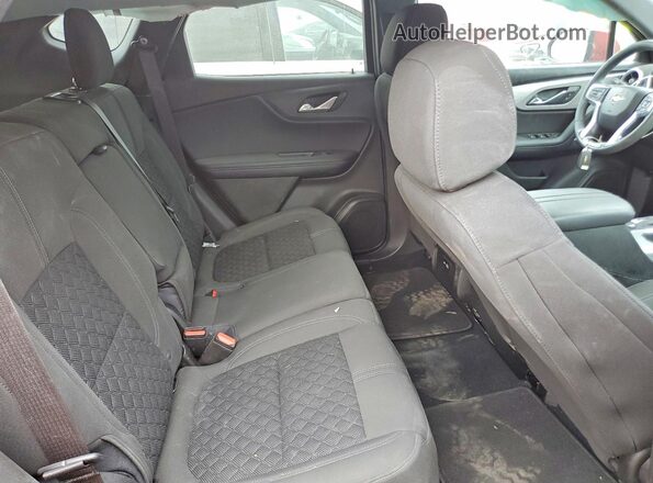 3GNKBCRS9MS587734 2021 CHEVROLET BLAZER Красный Вид задних сидений