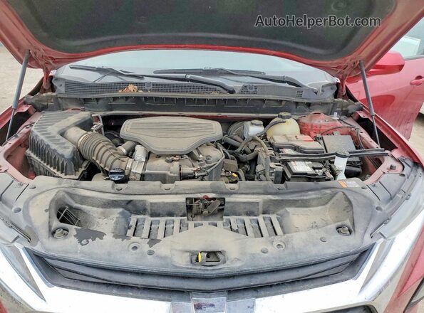3GNKBCRS9MS587734 2021 CHEVROLET BLAZER Красный Вид задней части салона