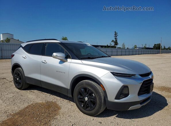 3GNKBCRSXKS691789 2019 CHEVROLET BLAZER Silver Առջևի աջ