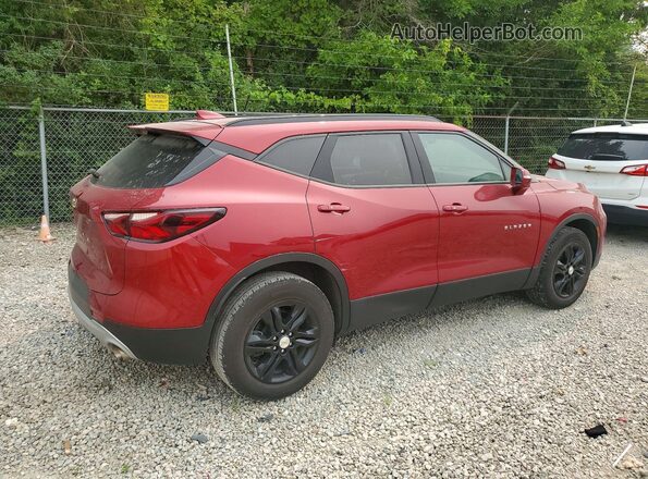 3GNKBCRSXLS666764 2020 CHEVROLET BLAZER Red Trasero derecho