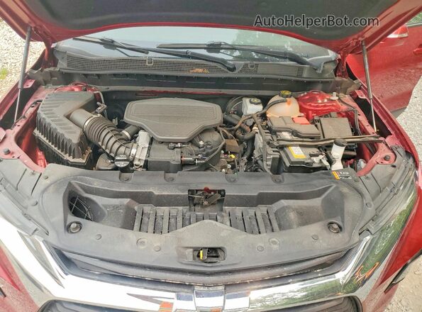 3GNKBCRSXLS666764 2020 CHEVROLET BLAZER Red Vista del compartimento del motor