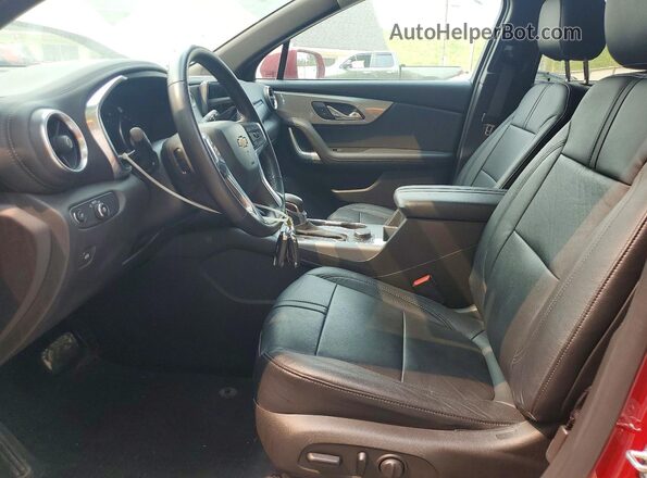 3GNKBCRSXLS666764 2020 CHEVROLET BLAZER Red Vista interior delantera