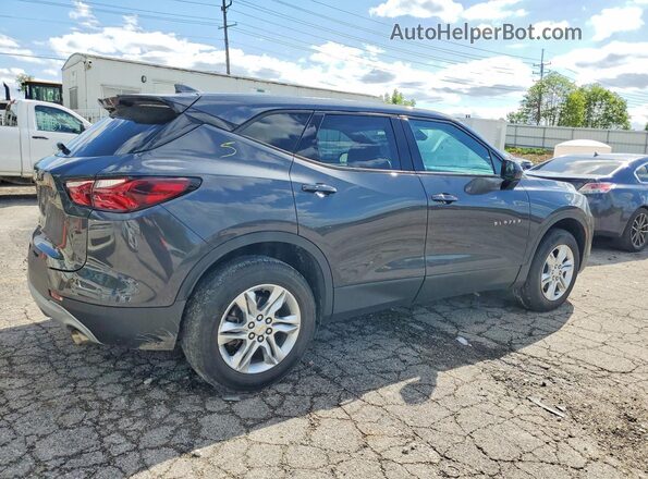 3GNKBCRSXMS522374 2021 CHEVROLET BLAZER Black Trasero derecho