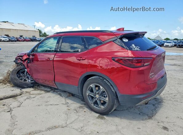 3GNKBDR40PS126899 2023 CHEVROLET BLAZER Red Rear left
