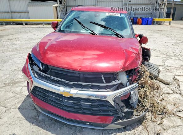 3GNKBDR40PS126899 2023 CHEVROLET BLAZER Red Front view