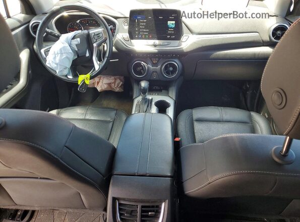 3GNKBDR40PS126899 2023 CHEVROLET BLAZER Red Dashboard view