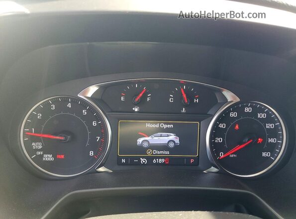 3GNKBDR41TS126596 2026 CHEVROLET BLAZER Black Vista del cuadro de instrumentos