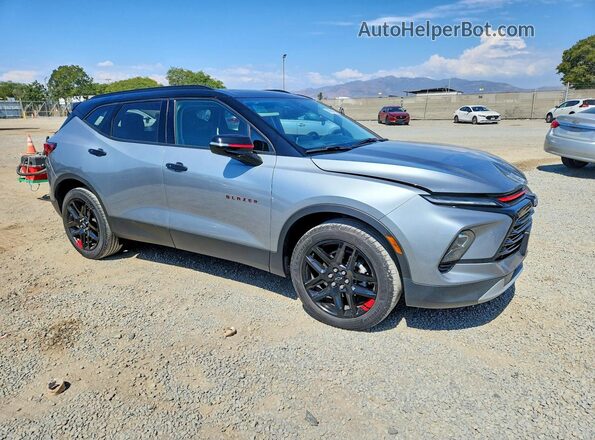 3GNKBDR47PS228121 2023 CHEVROLET BLAZER Серый Передняя правая четверть