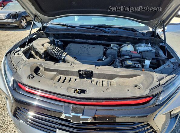 3GNKBDR47PS228121 2023 CHEVROLET BLAZER Серый Вид подкапотного пространства