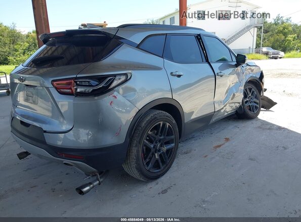 3GNKBDRS1PS233295 2023 CHEVROLET BLAZER Gray Задня права чверть