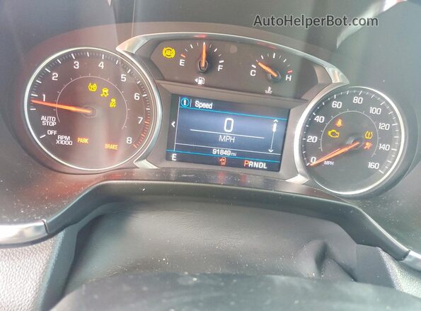 3GNKBDRS4MS537877 2021 CHEVROLET BLAZER Silver Vista del cuadro de instrumentos