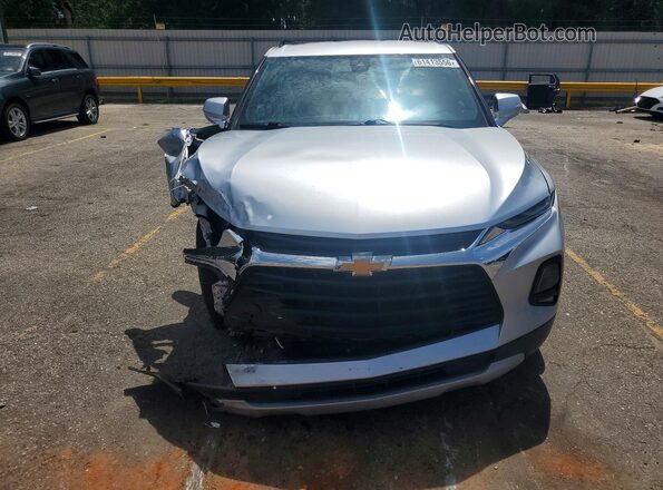 3GNKBDRS4MS537877 2021 CHEVROLET BLAZER Silver Vista frontal