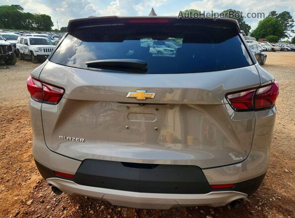 3GNKBDRS5MS561654 2021 CHEVROLET BLAZER Brown Rear view