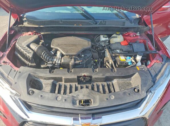 3GNKBDRS9LS628044 2020 CHEVROLET BLAZER Red Вид підкапотного простору