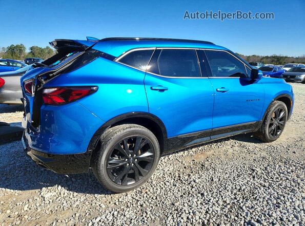 3GNKBERS0LS556723 2020 CHEVROLET BLAZER Синий Задняя правая четверть