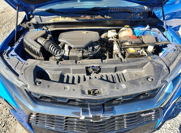 3GNKBERS0LS556723 2020 CHEVROLET BLAZER Синий Вид подкапотного пространства