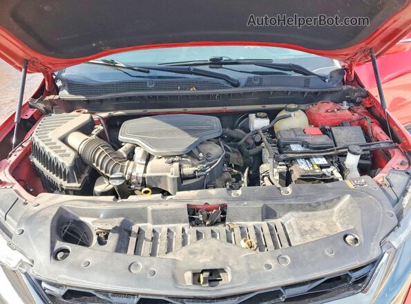 3GNKBERS1LS557802 2020 CHEVROLET BLAZER Красный Вид подкапотного пространства